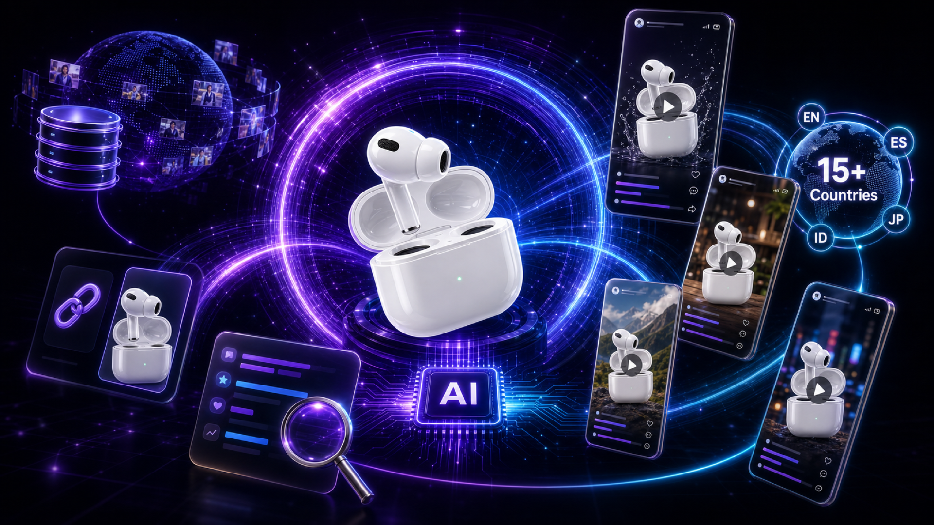 Kaloclip AI product-to-video generation visual